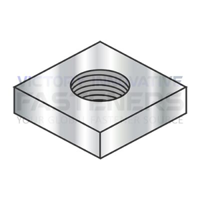 M6-1.0 DIN562 THIN SQUARE NUT A2 STAINLESS STEEL