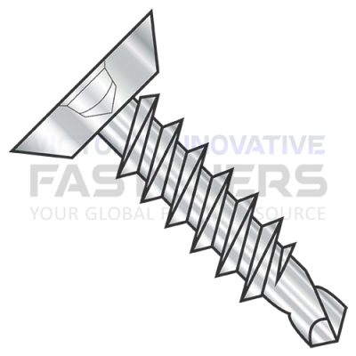 8-18X3/8 SQR FLAT U/C SDS F/T #2PT STAINLESS STEEL