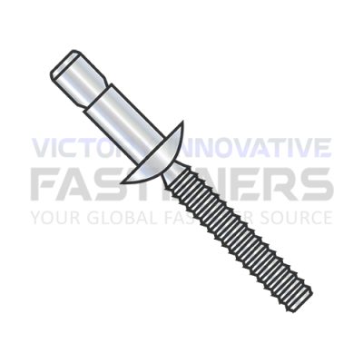 1/4X.350-.625 PROTRUDING STRUCT RIVET ZINC