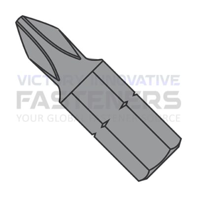 2X1X1/4 PHIL INSERT BIT-REDUCED PLAIN
