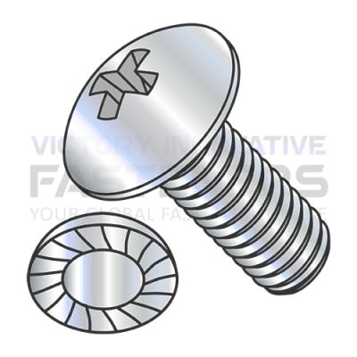 1/4-20X1/2 PHIL TRUSS SERRATE F/T MS ZINC